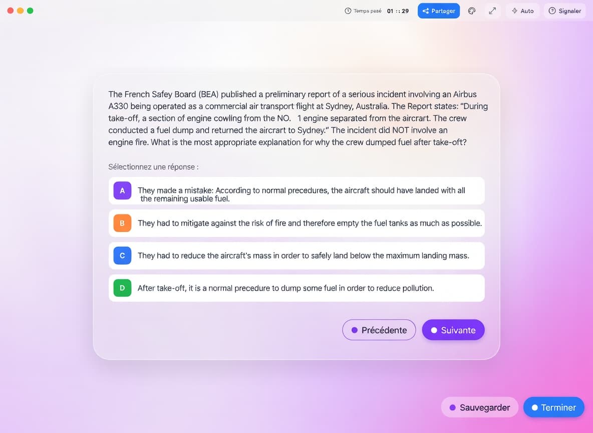 Advanced Quiz Interface