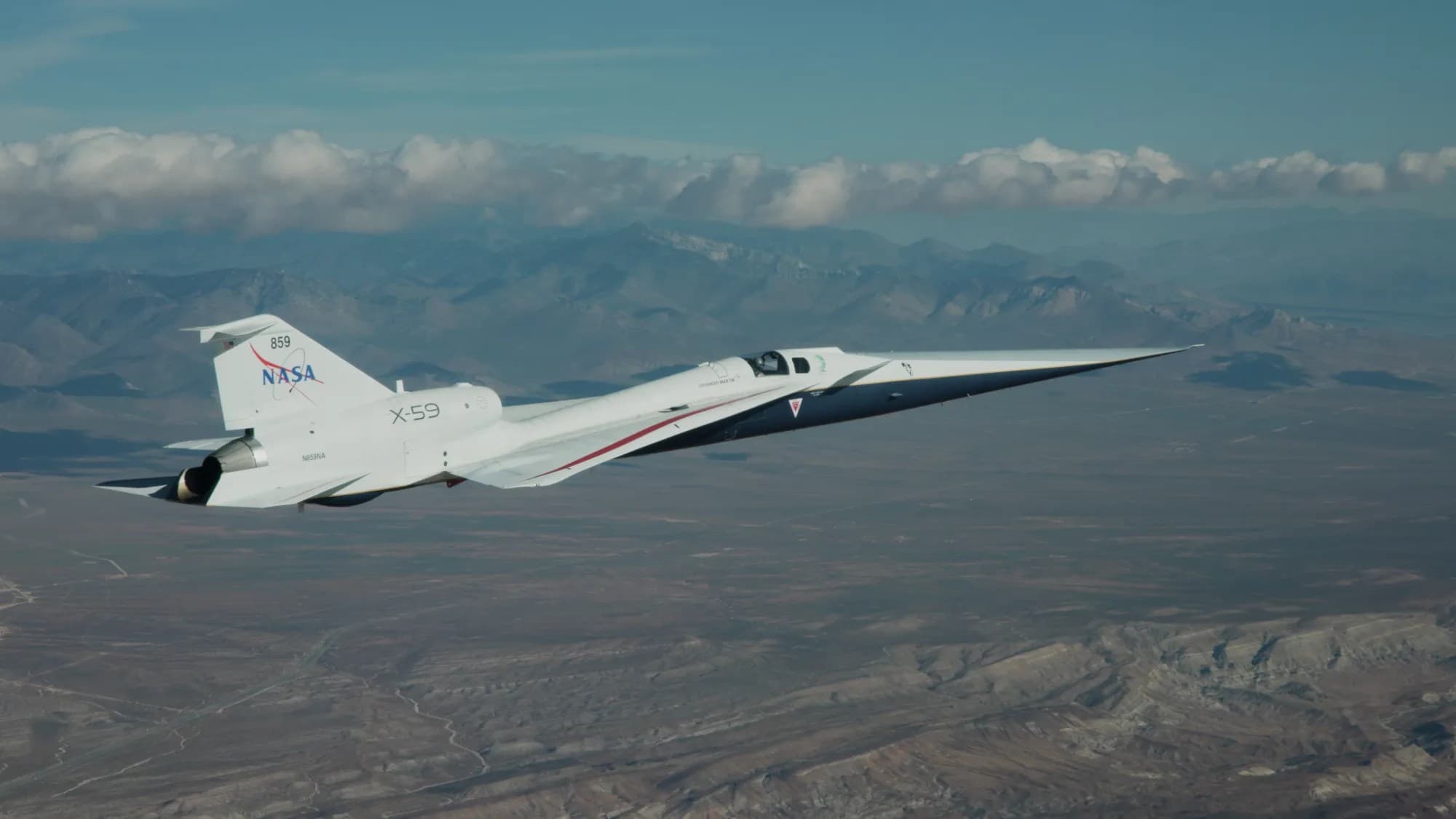 NASA's X-59 Achieves Wheels-Up Milestone in Supersonic Research