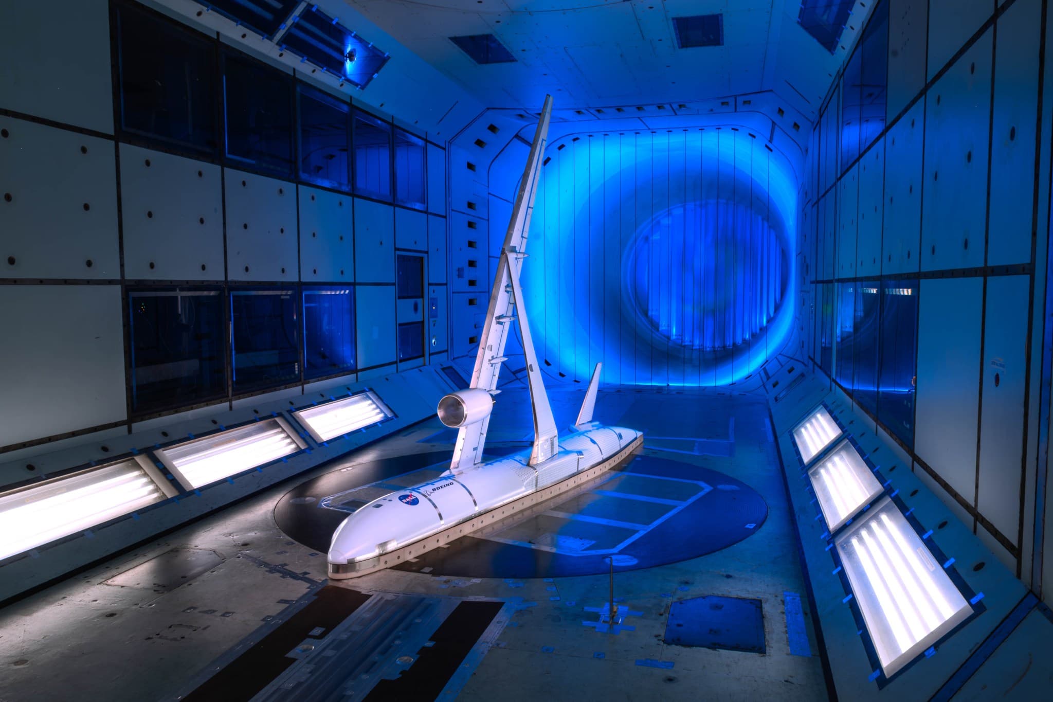 NASA and Boeing Complete Wind Tunnel Tests on Revolutionary Truss-Braced Wing Design