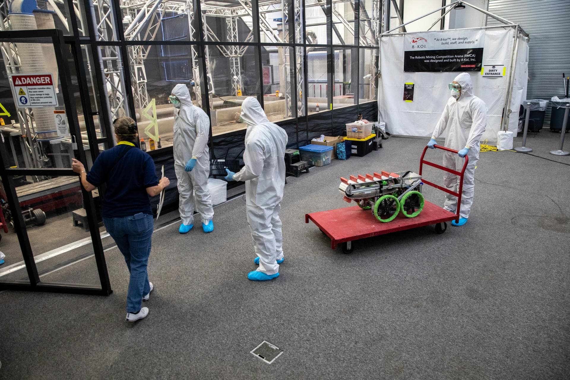 NASA Lunabotics Challenge: A Real-World Engineering Test for Future Aviators and ATCs