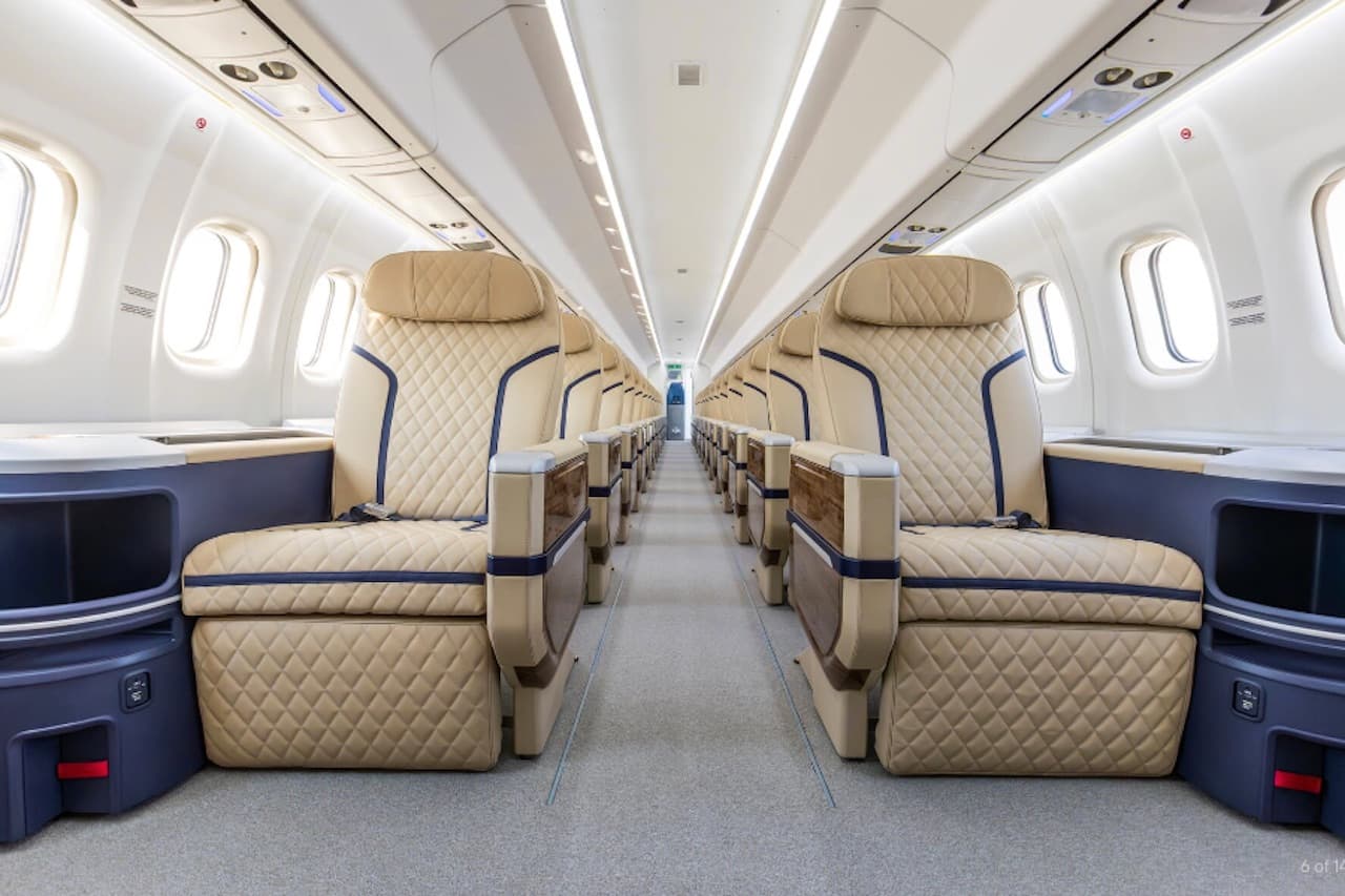 ATR Delivers World’s First All-Business Class Turboprop to Berjaya Air