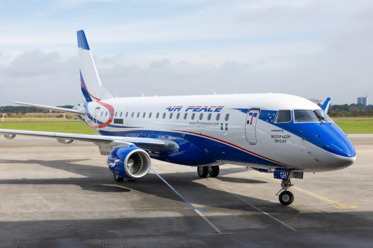 Air Peace Takes Delivery of First Embraer E175 to Boost West African Network