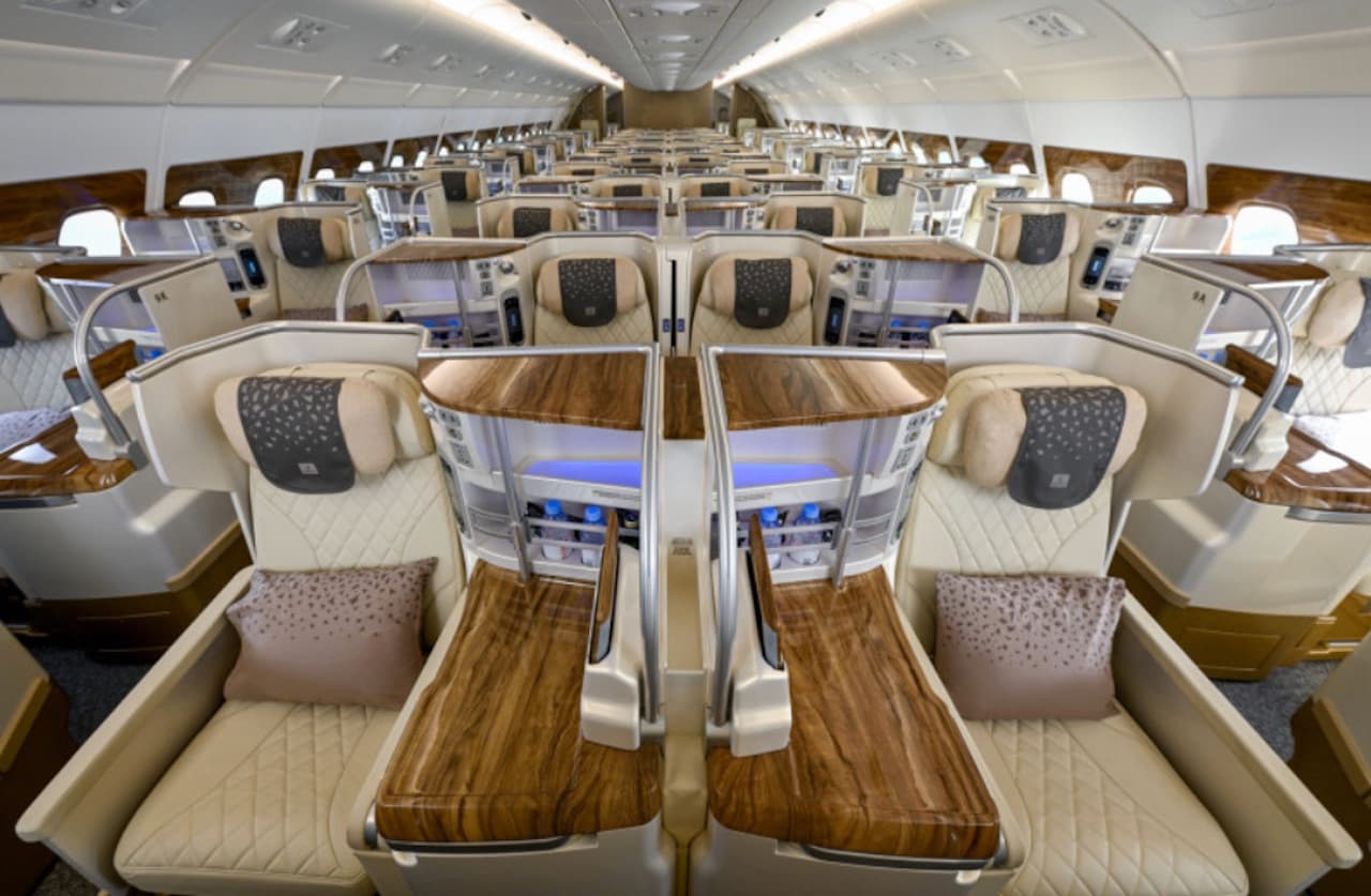 Emirates completes retrofit of 100 widebody aircraft: A380 and B777 cabins overhauled with Premium Economy