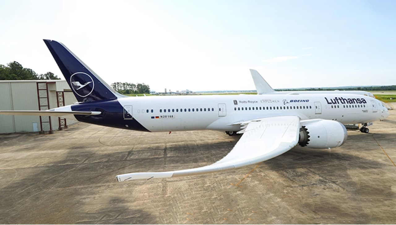 Boeing and Lufthansa Test Shorter Engine Inlet and Intelligent Flight Paths on 787-9 ecoDemonstrator
