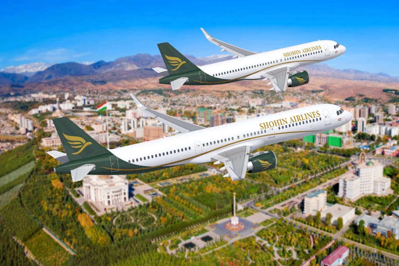 Shohin Airlines Orders Four A320neo Family Jets: A New Player Connects Tajikistan to the World